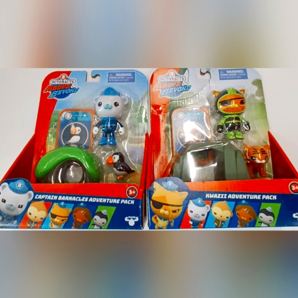 Fisher Price Octonauts Above & Beyond Kwazzi and Capt. Barnacles Set